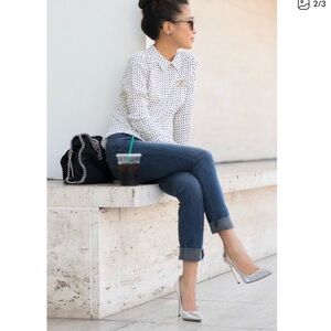 Metallic Silver Pumps